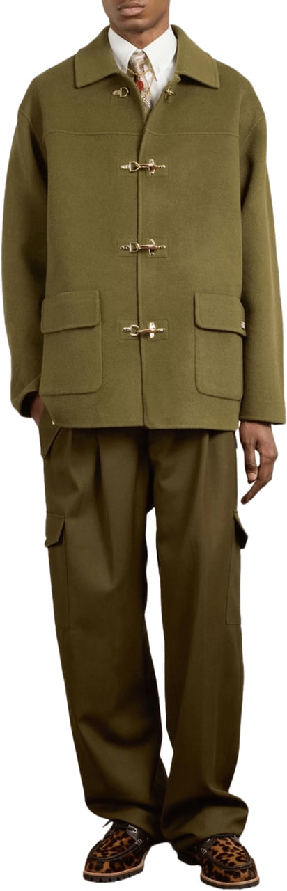 Drôle de Monsieur CABAN JACKET Groen