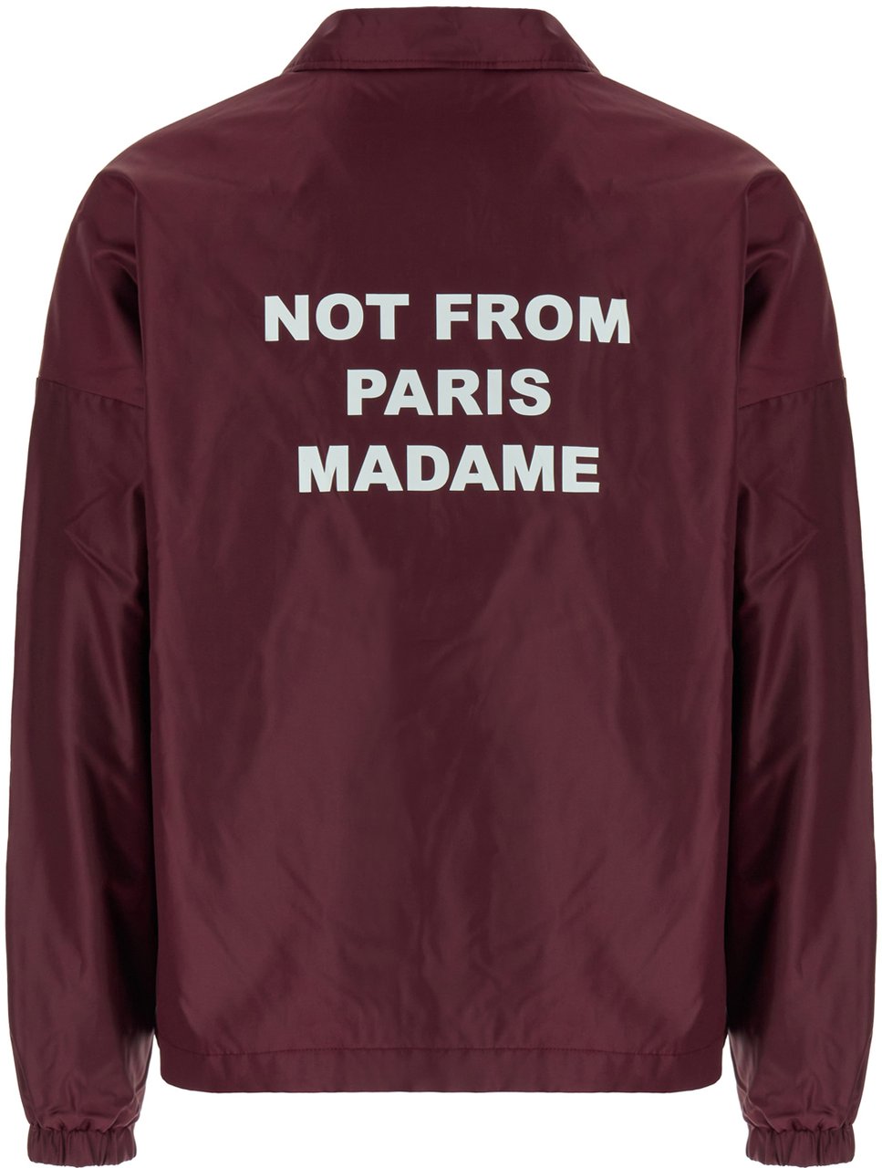 Drôle de Monsieur Drôle de Monsieur Grape polyester jacket Rood