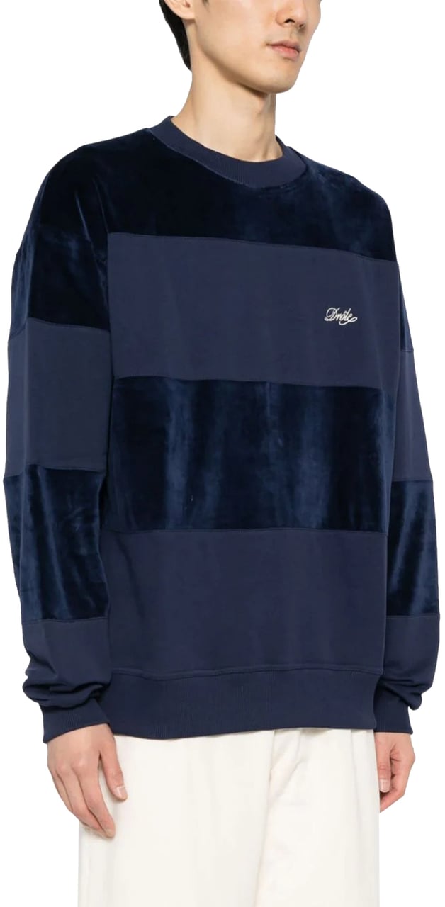 Drôle de Monsieur Sweaters Blue Blauw