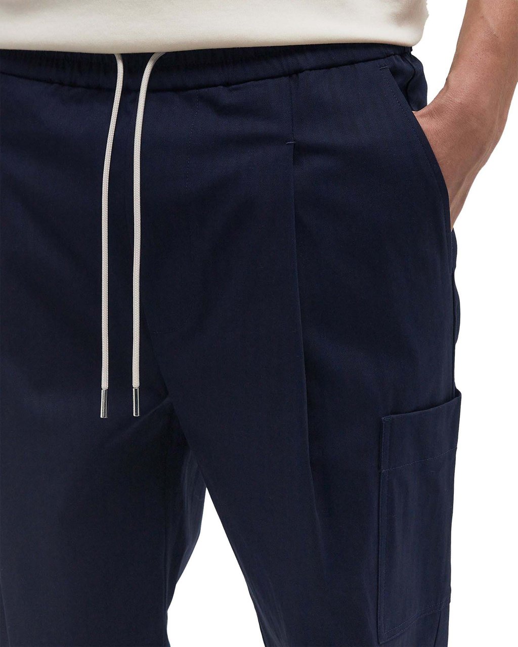 Drôle de Monsieur Trousers Blue Blauw