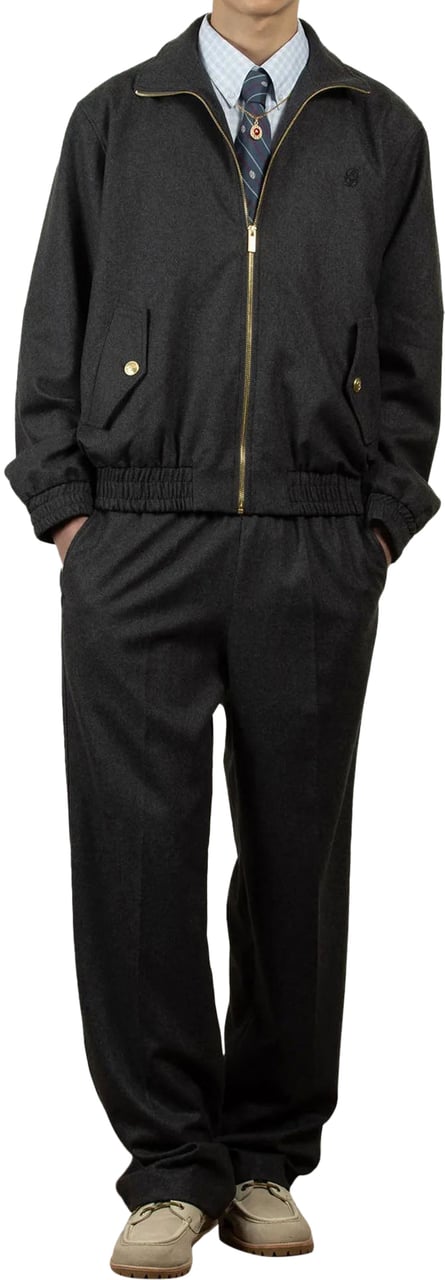 Drôle de Monsieur FLANELLE DARK GREY Grijs