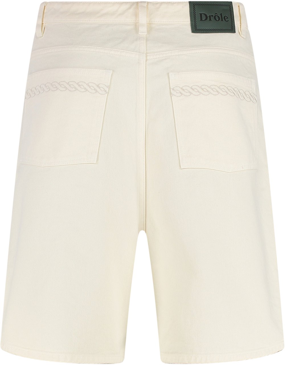 Drôle de Monsieur Cotton bermuda shorts Wit
