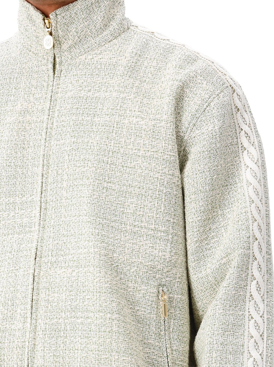 Drôle de Monsieur Drôle de Monsieur Overshirt Groen Trackjacket Groen