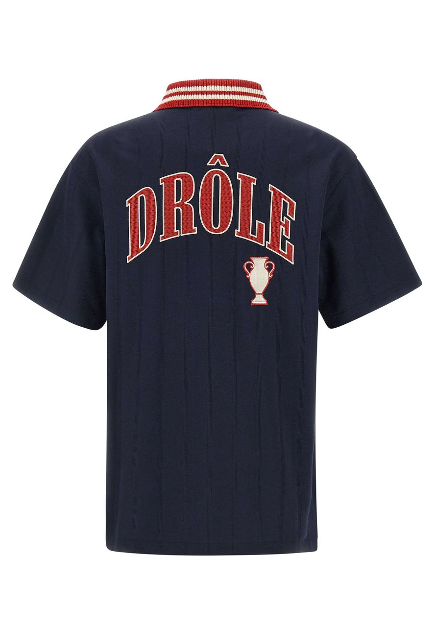 Drôle de Monsieur Shirts Blue Blauw