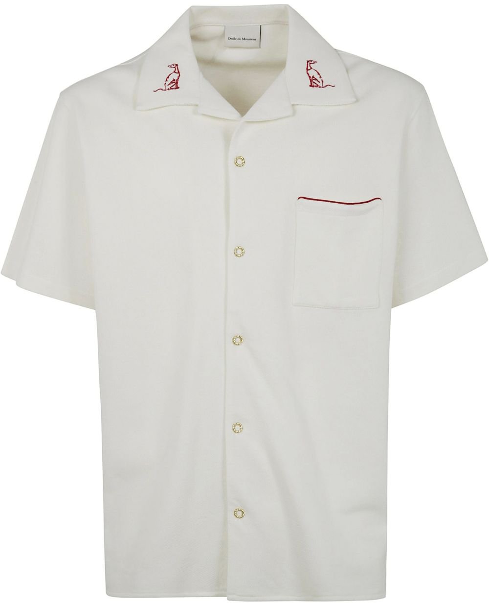 Drôle de Monsieur Shirts White Wit