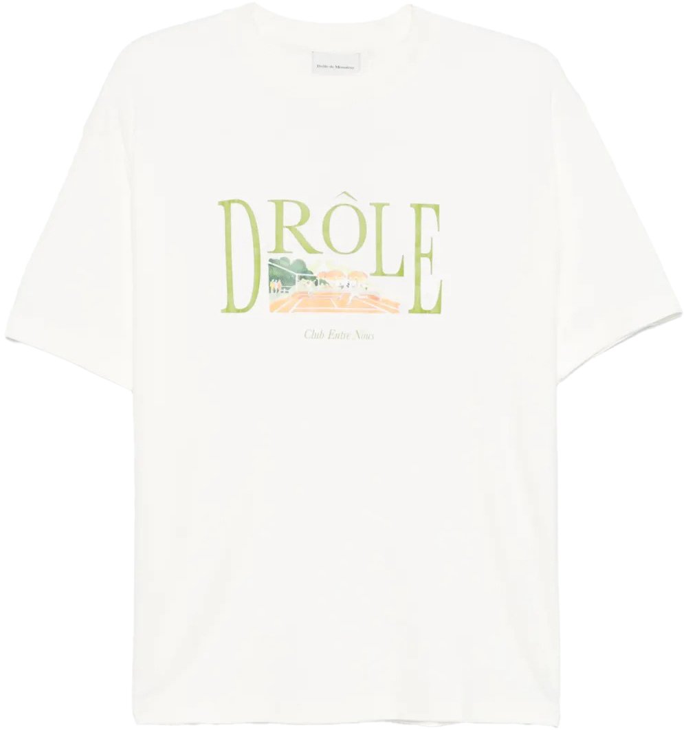 Drôle de Monsieur le t-shirt tennis court divers Divers