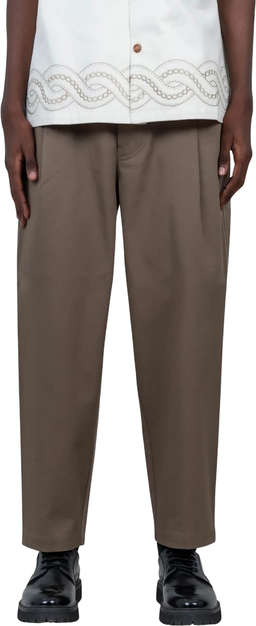 Drôle de Monsieur Trousers Beige Beige