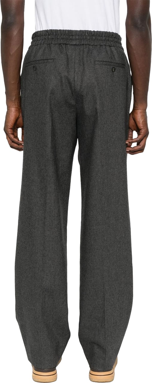 Drôle de Monsieur Trousers Grey Donkergrijs