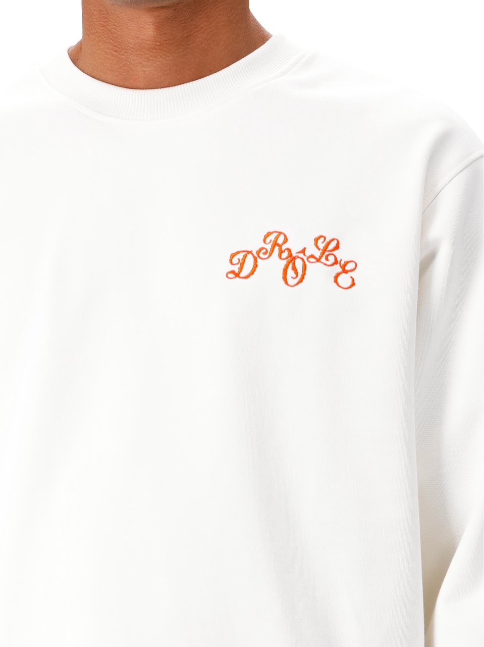 Drôle de Monsieur Drôle de Monsieur Sweater Wit Plateau Wit