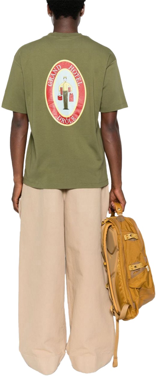 Drôle de Monsieur T-Shirts And Polos Green Groen