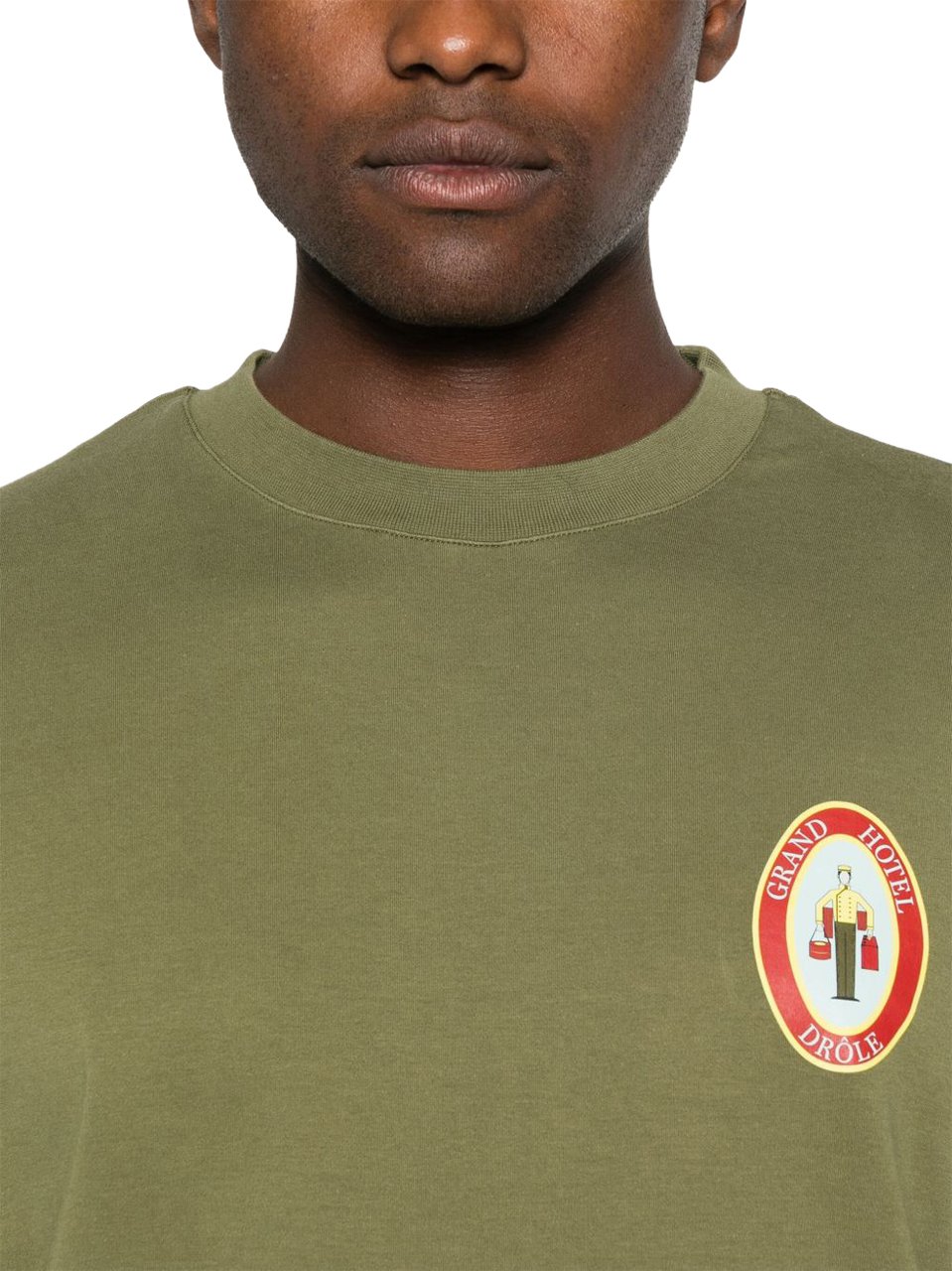 Drôle de Monsieur T-Shirts And Polos Green Groen
