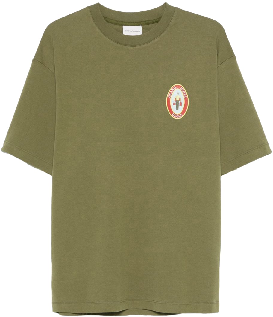 Drôle de Monsieur T-Shirts And Polos Green Groen