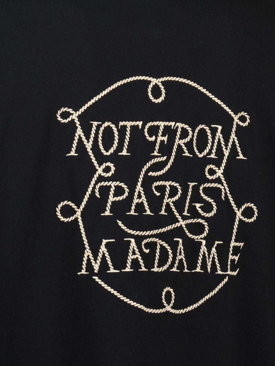 Drôle de Monsieur T-Shirts And Polos Black Zwart