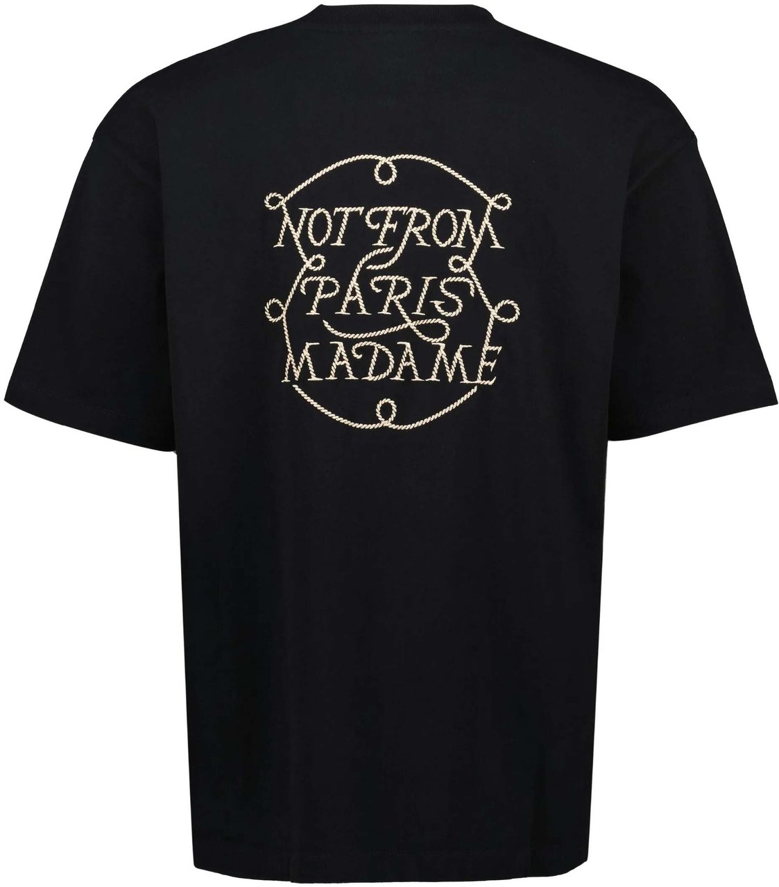 Drôle de Monsieur T-Shirts And Polos Black Zwart