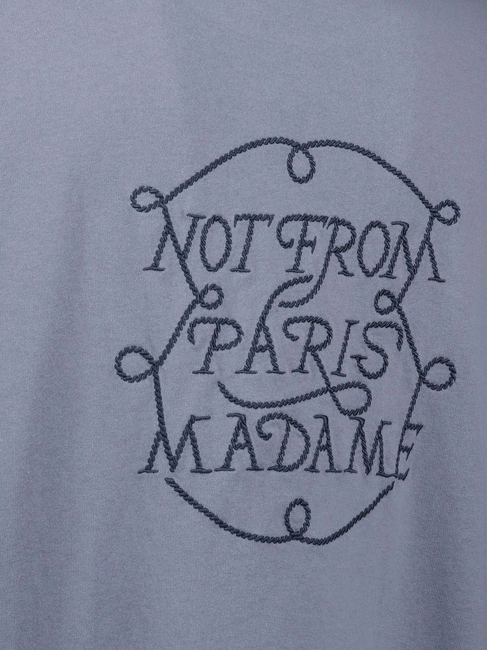 Drôle de Monsieur T-Shirts And Polos State Blue Blauw