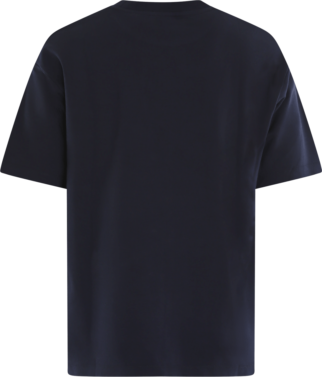 Drôle de Monsieur Heren Le Grand Hôtel T-Shirt Blauw Blauw