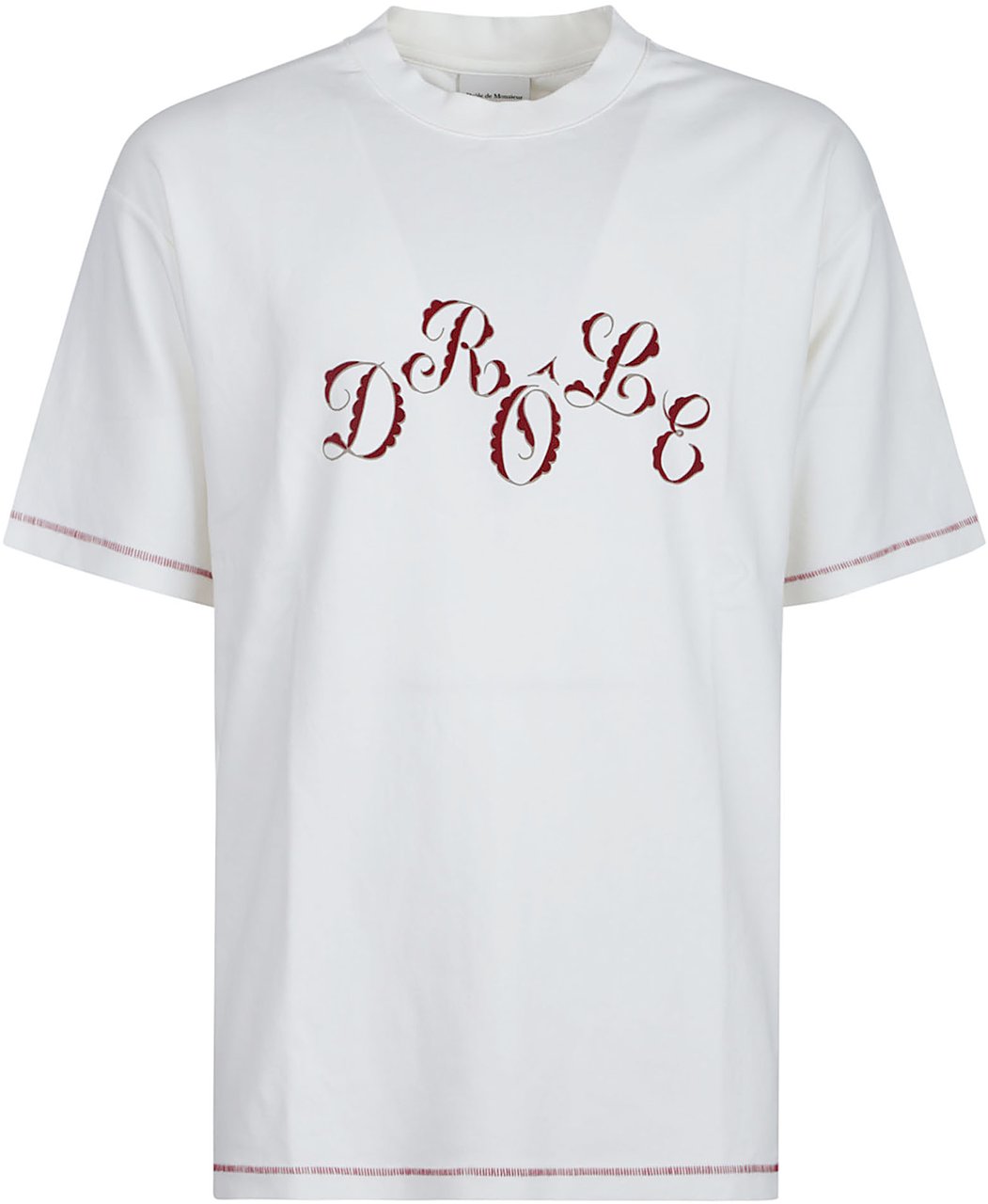 Drôle de Monsieur Drole T-shirt White Wit