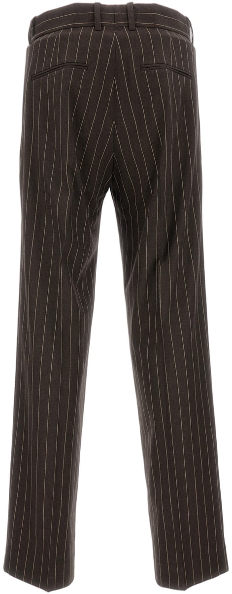 Drôle de Monsieur The Pinstripes Pants Bruin
