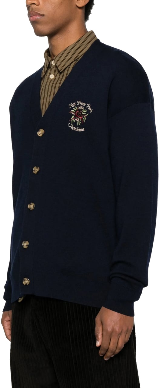 Drôle de Monsieur Sweaters Blue Blauw