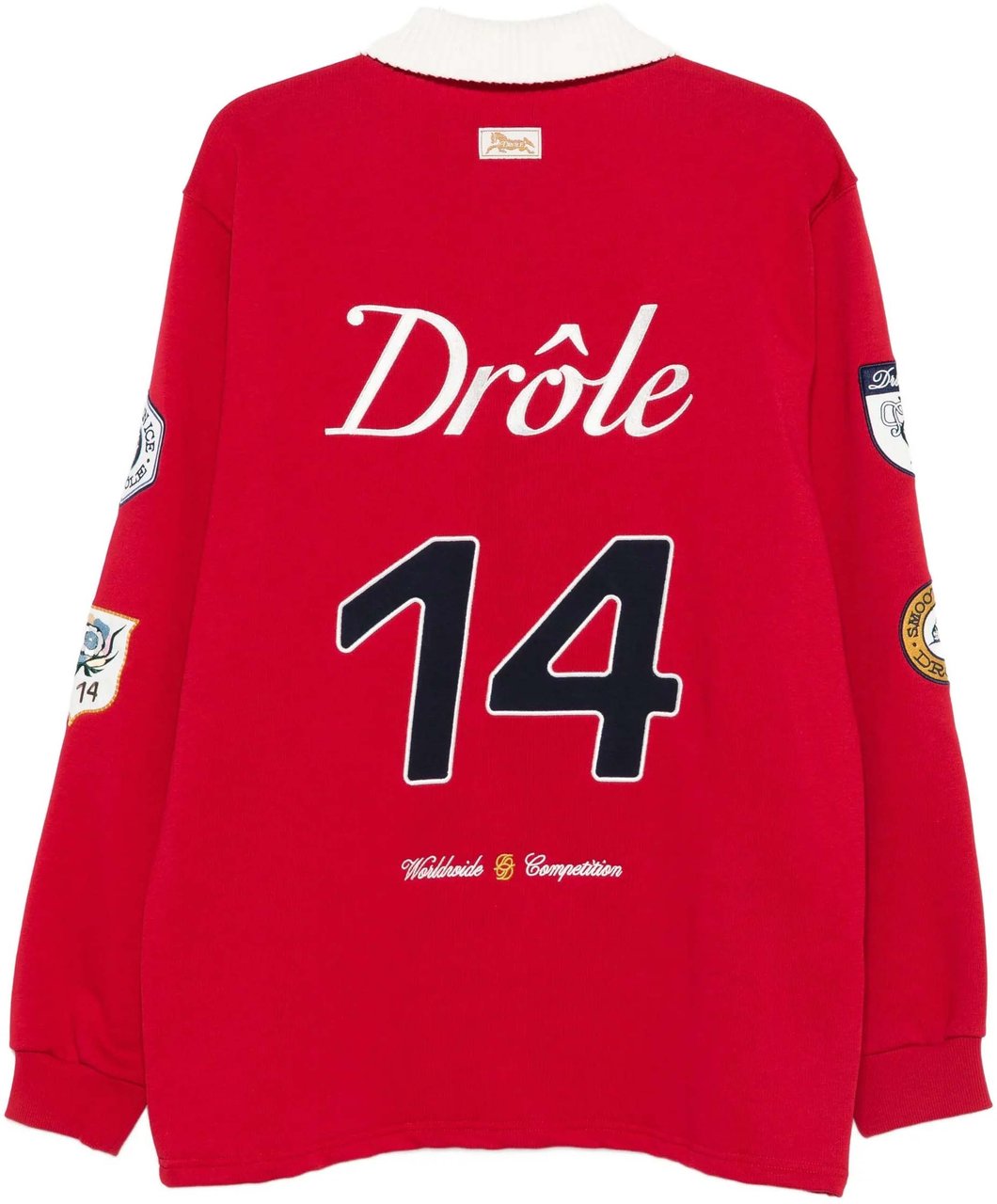 Drôle de Monsieur T-Shirts And Polos Red Rood