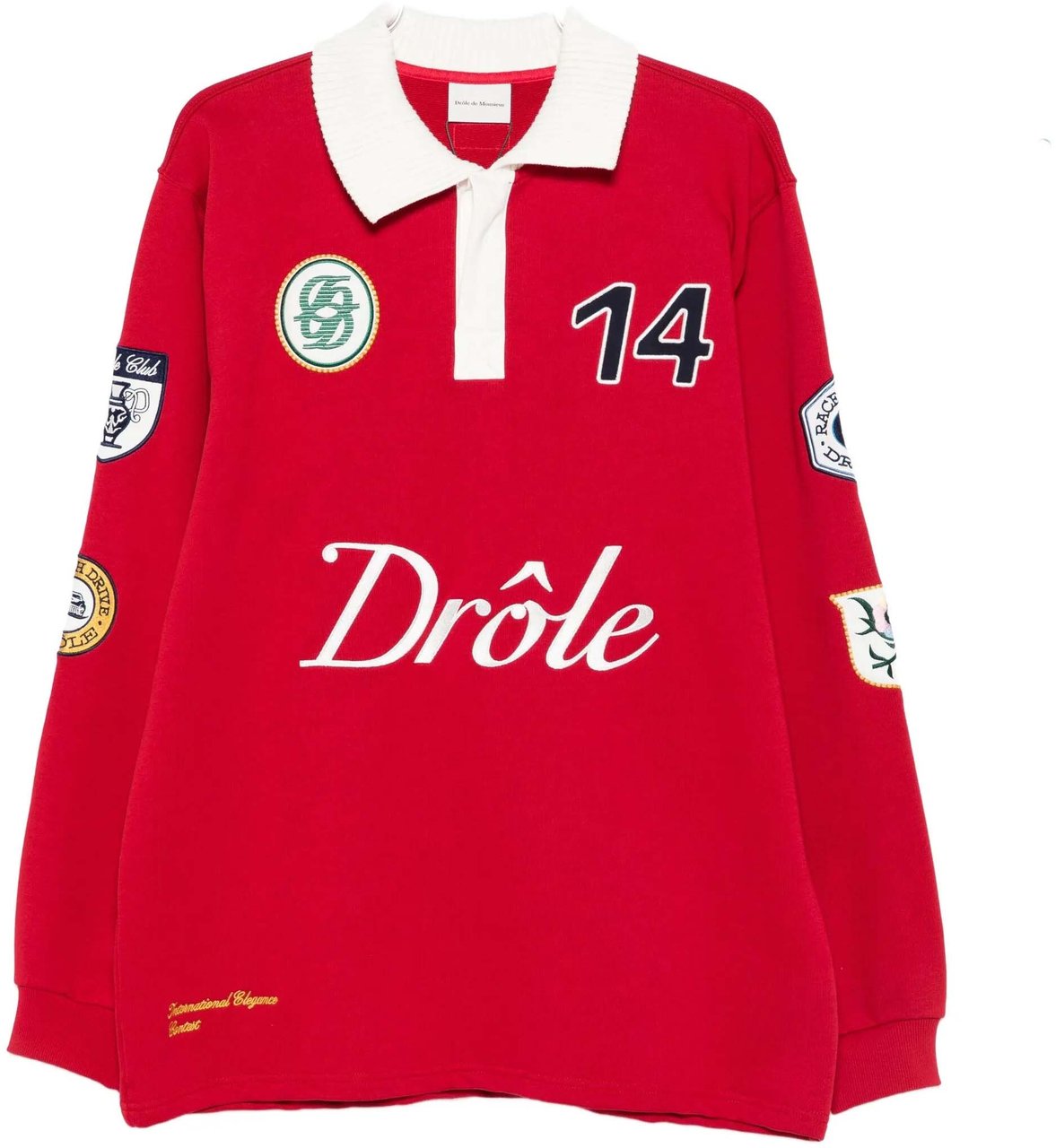 Drôle de Monsieur T-Shirts And Polos Red Rood