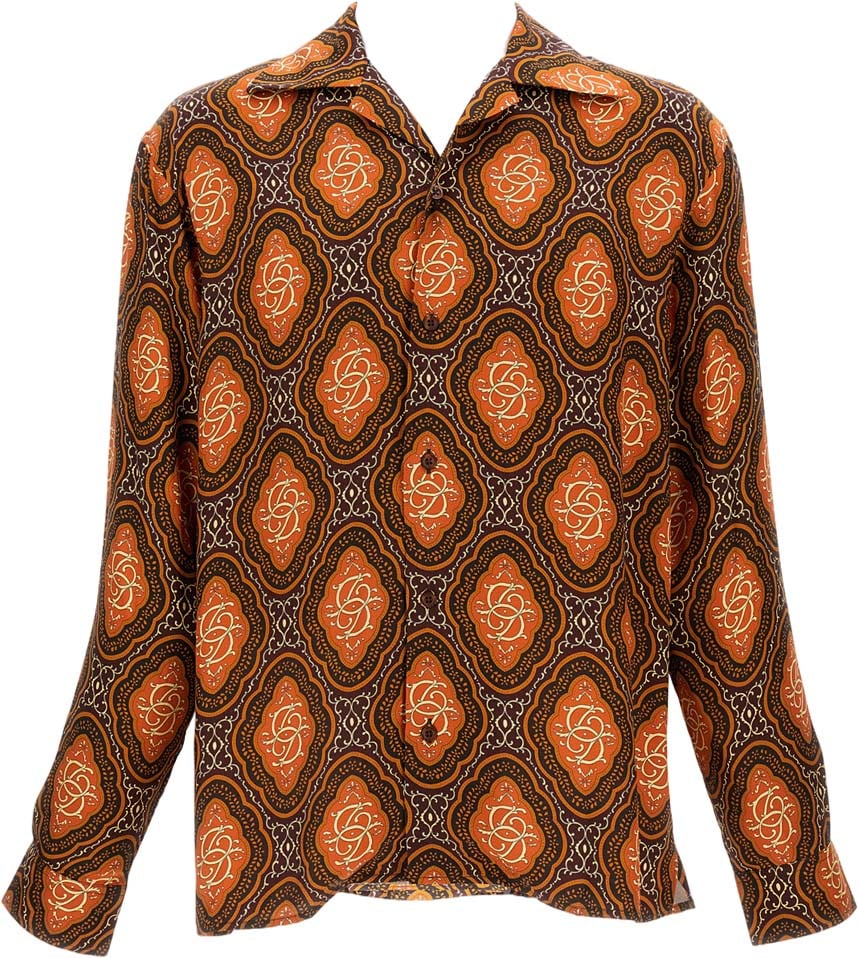 Drôle de Monsieur The Medallion Shirt Neutraal