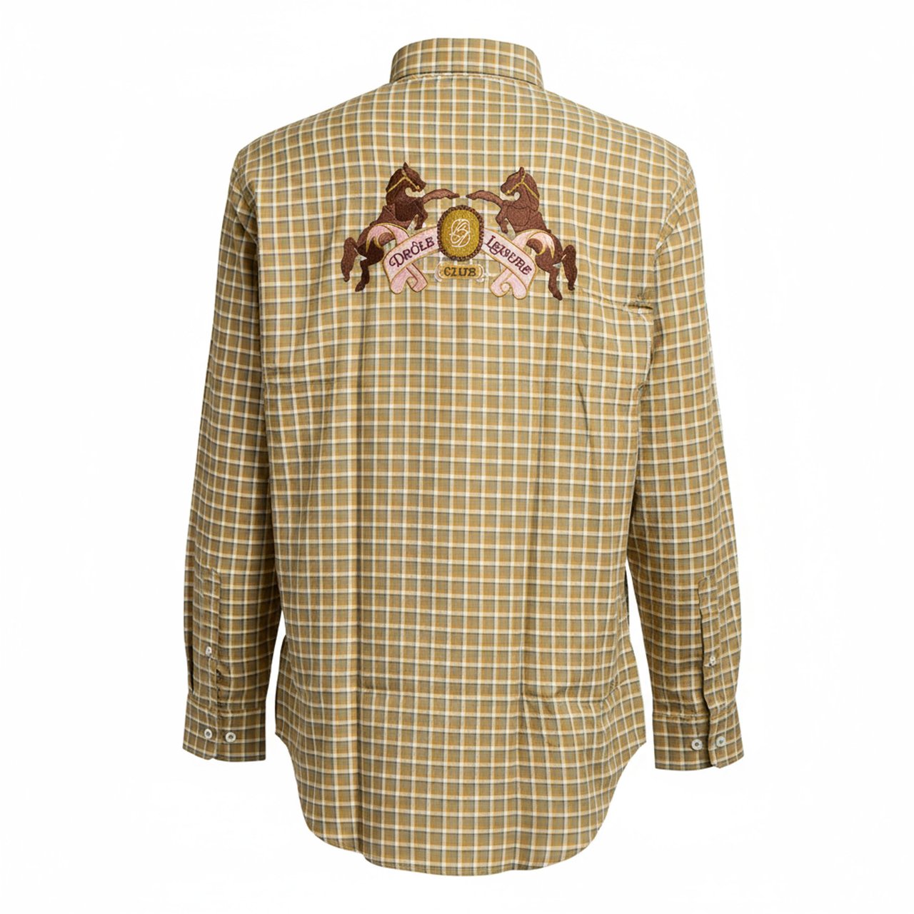 Drôle de Monsieur La Chemise Emblème Cheval Groen
