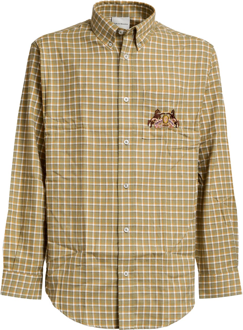 Drôle de Monsieur La Chemise Emblème Cheval Groen