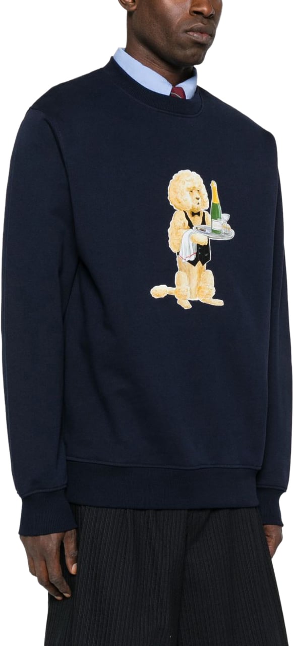 Drôle de Monsieur Sweaters Blue Blauw