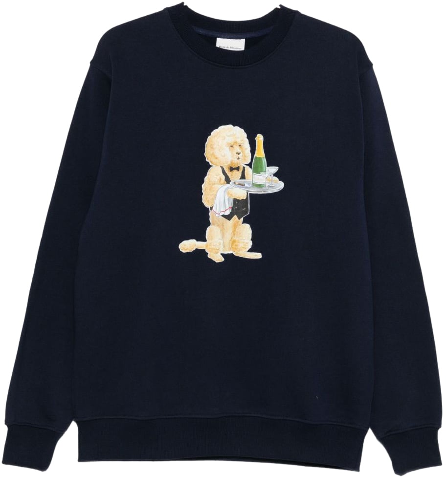 Drôle de Monsieur Sweaters Blue Blauw