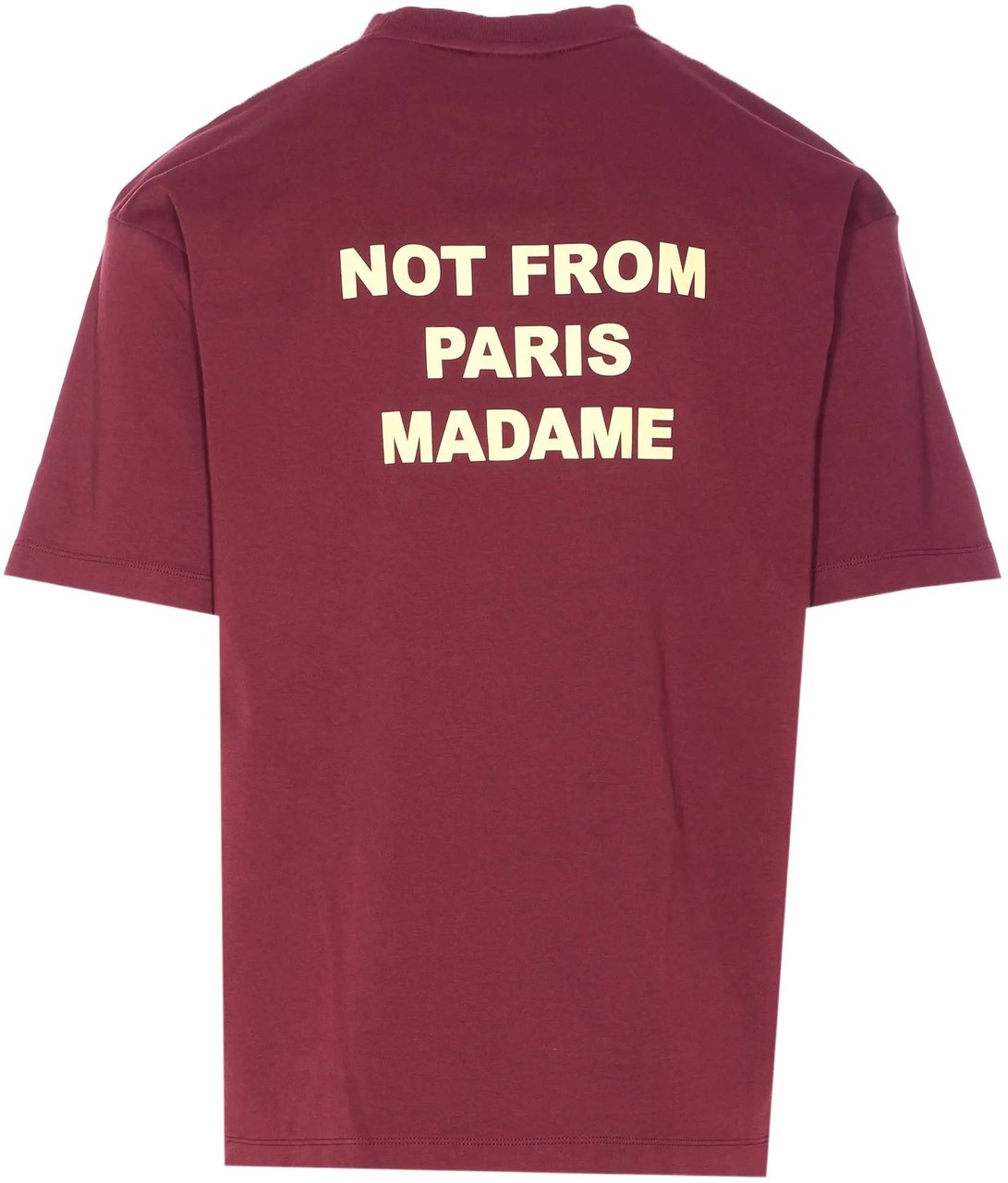 Drôle de Monsieur T-Shirts And Polos Wine Rood