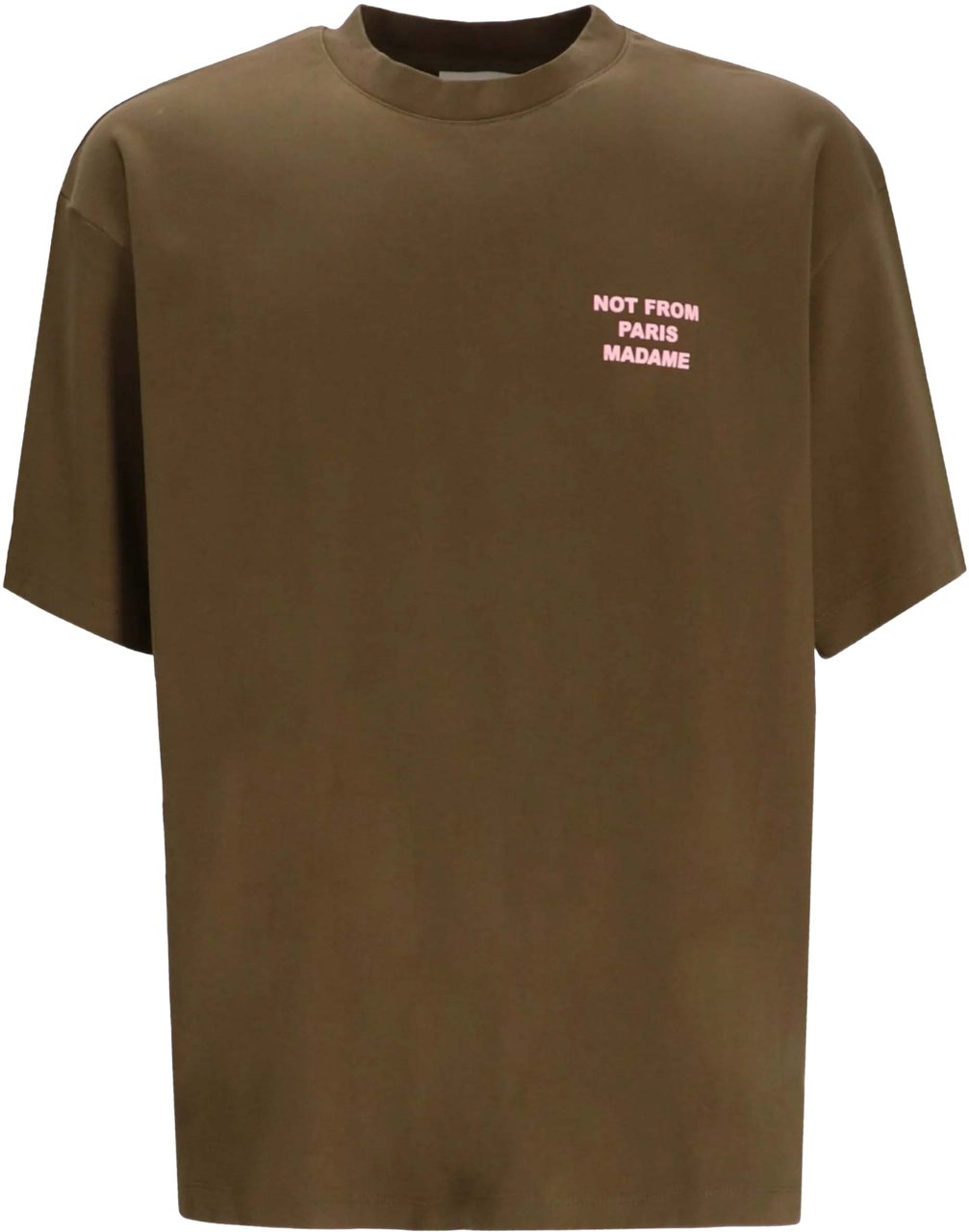 Drôle de Monsieur T-Shirts And Polos Kaki Bruin