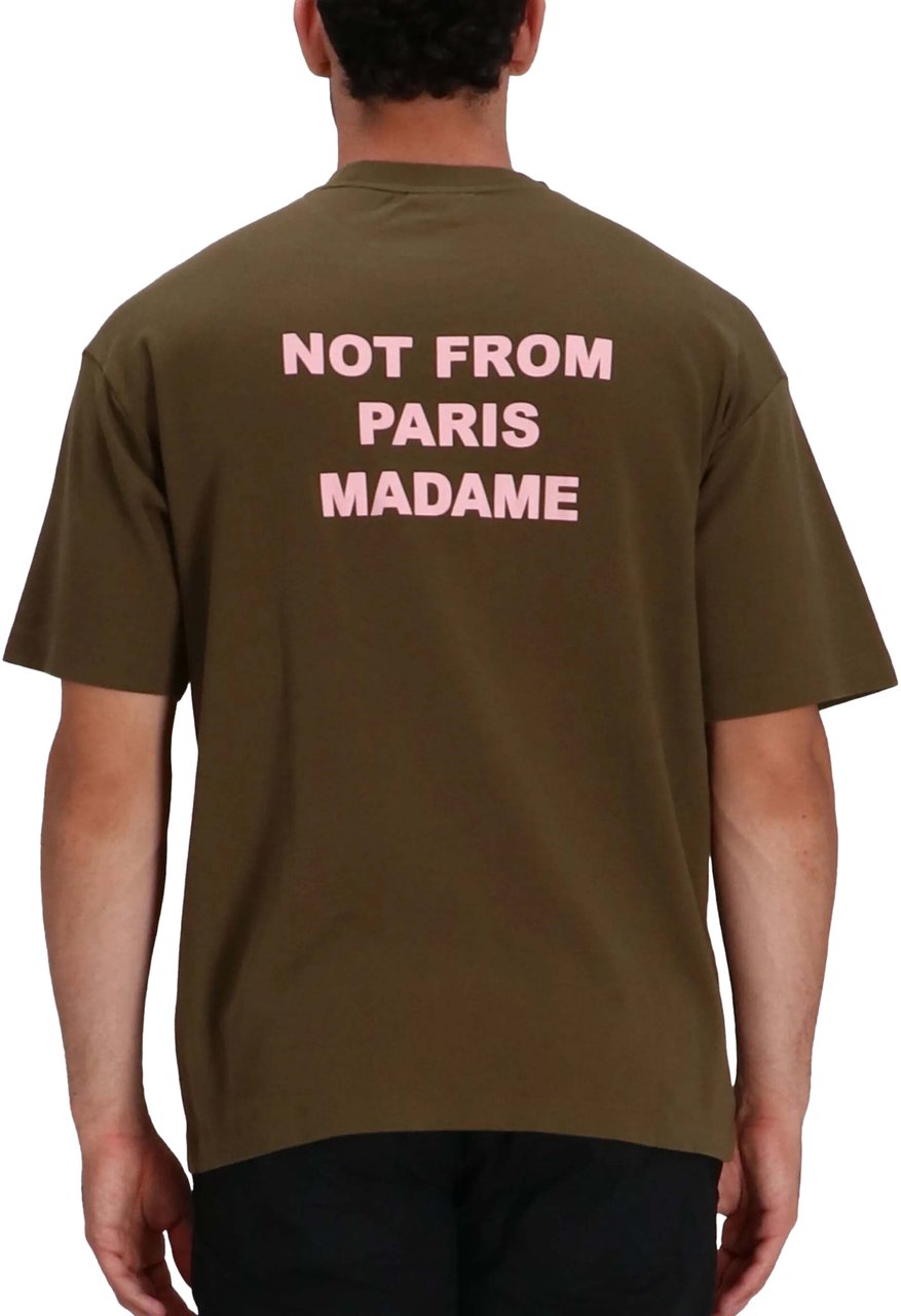 Drôle de Monsieur T-Shirts And Polos Kaki Bruin