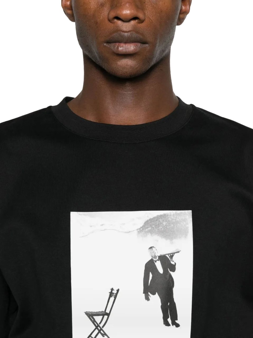 Drôle de Monsieur le t-shirt skating waiter divers Divers