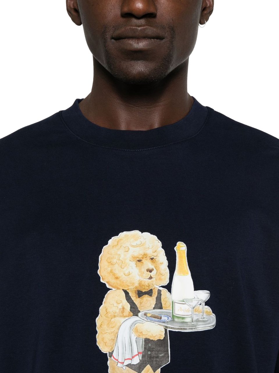 Drôle de Monsieur T-Shirts And Polos Blue Blauw