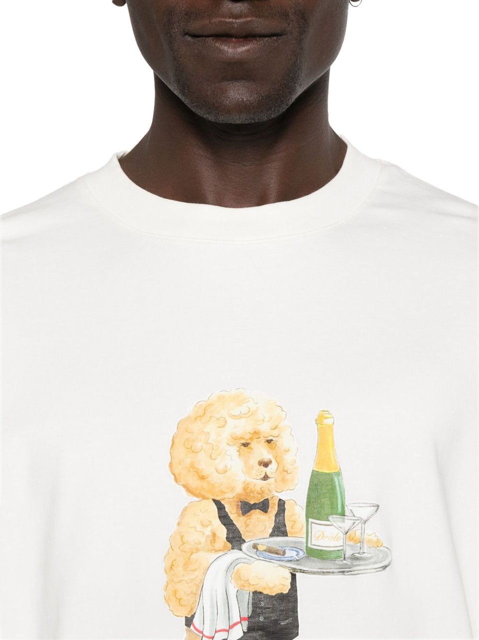 Drôle de Monsieur T-Shirts And Polos White Wit