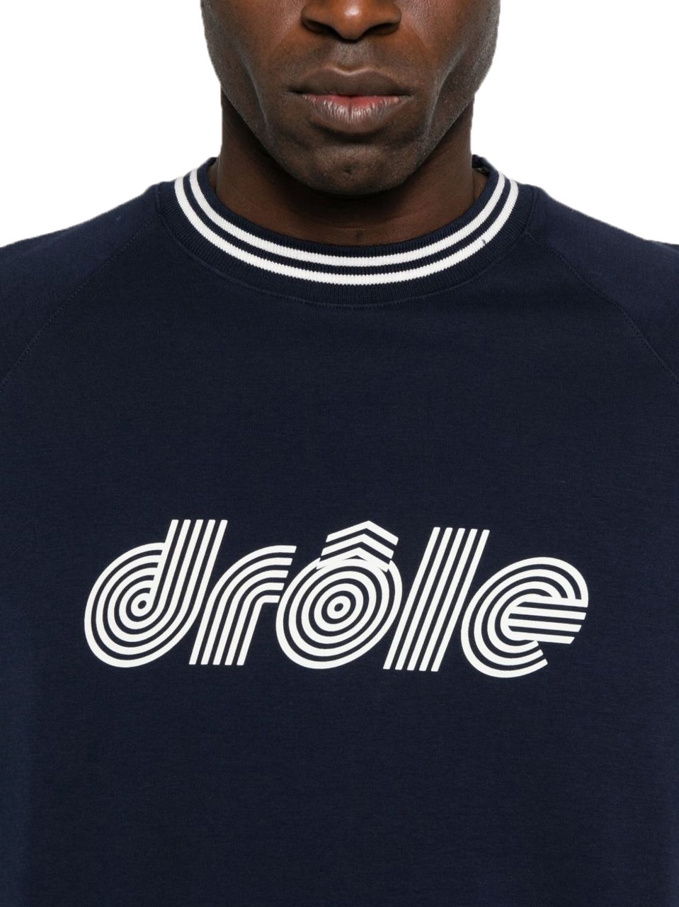 Drôle de Monsieur T-Shirts And Polos Blue Blauw