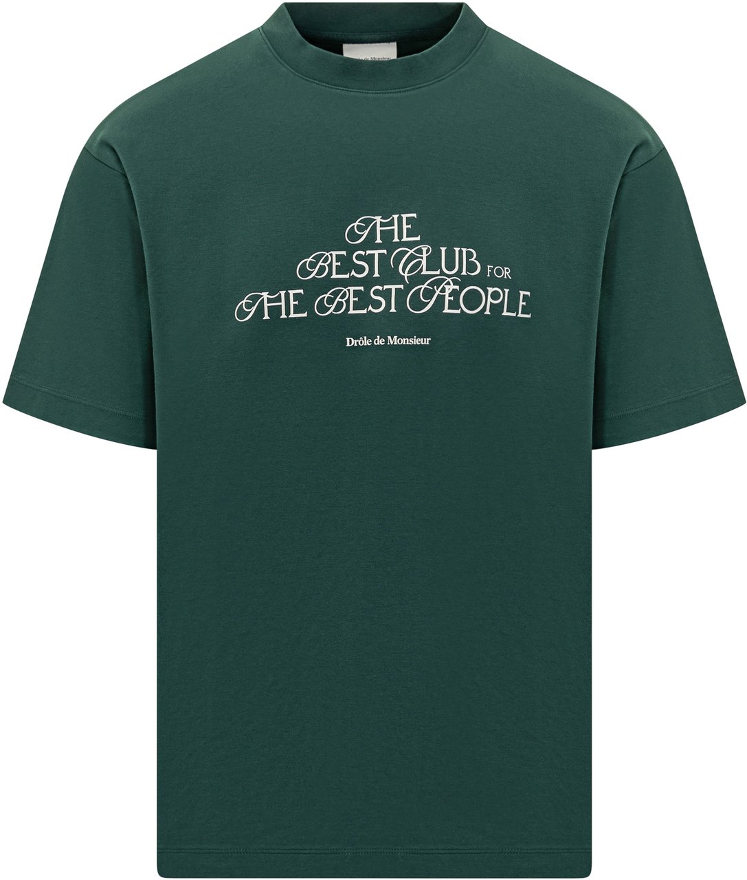 Drôle de Monsieur Drole de Monsieur T-shirt The Best Club Groen