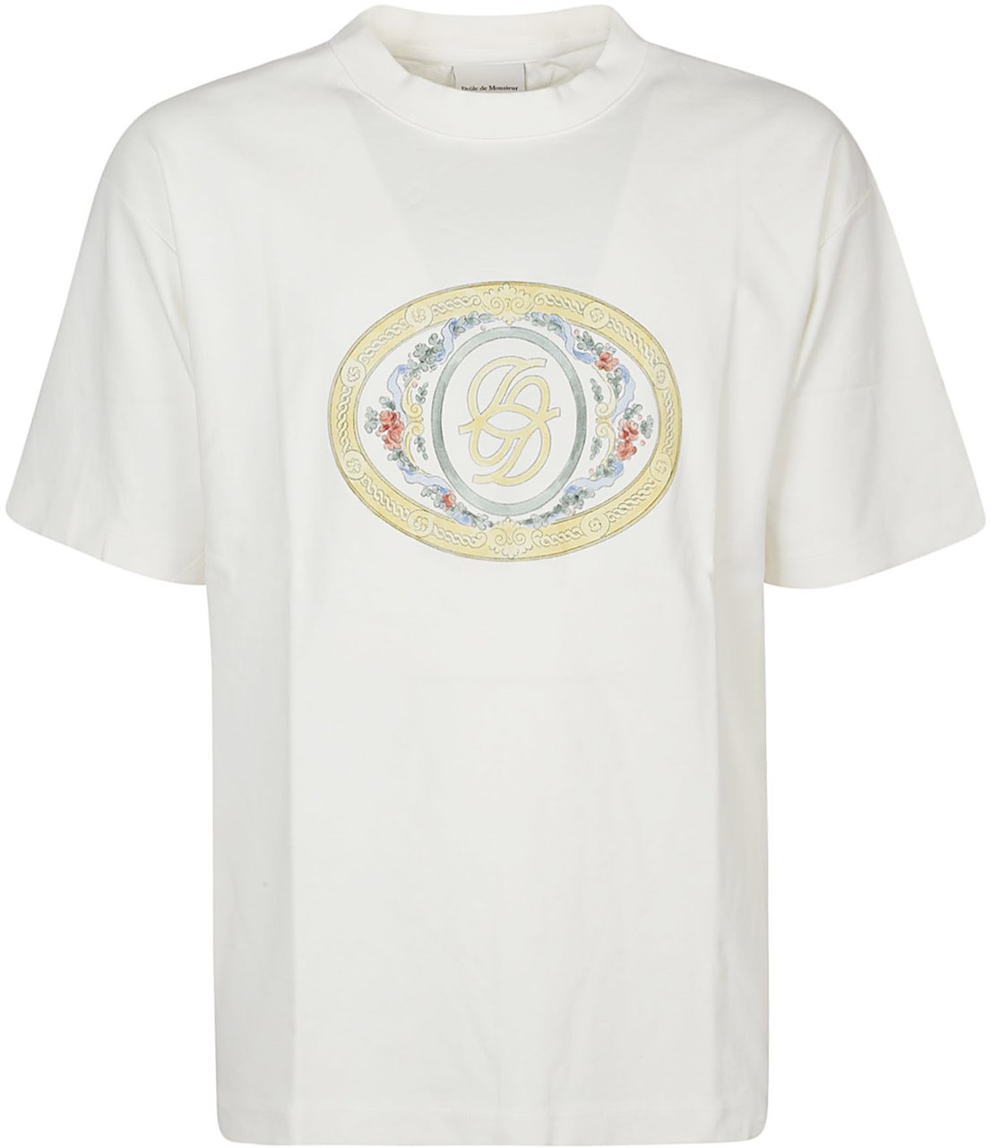 Drôle de Monsieur D Miroir Ornements T-shirt White Wit