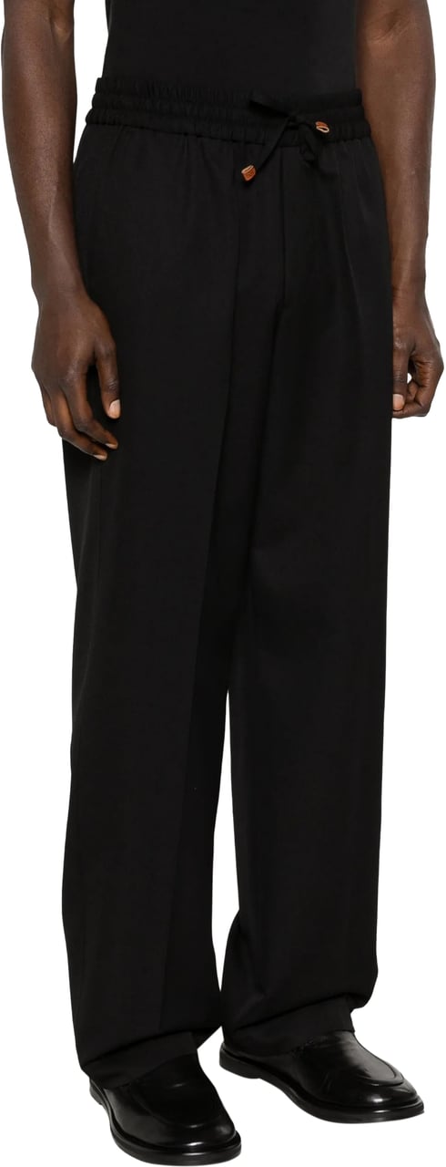 Drôle de Monsieur Trousers Black Zwart