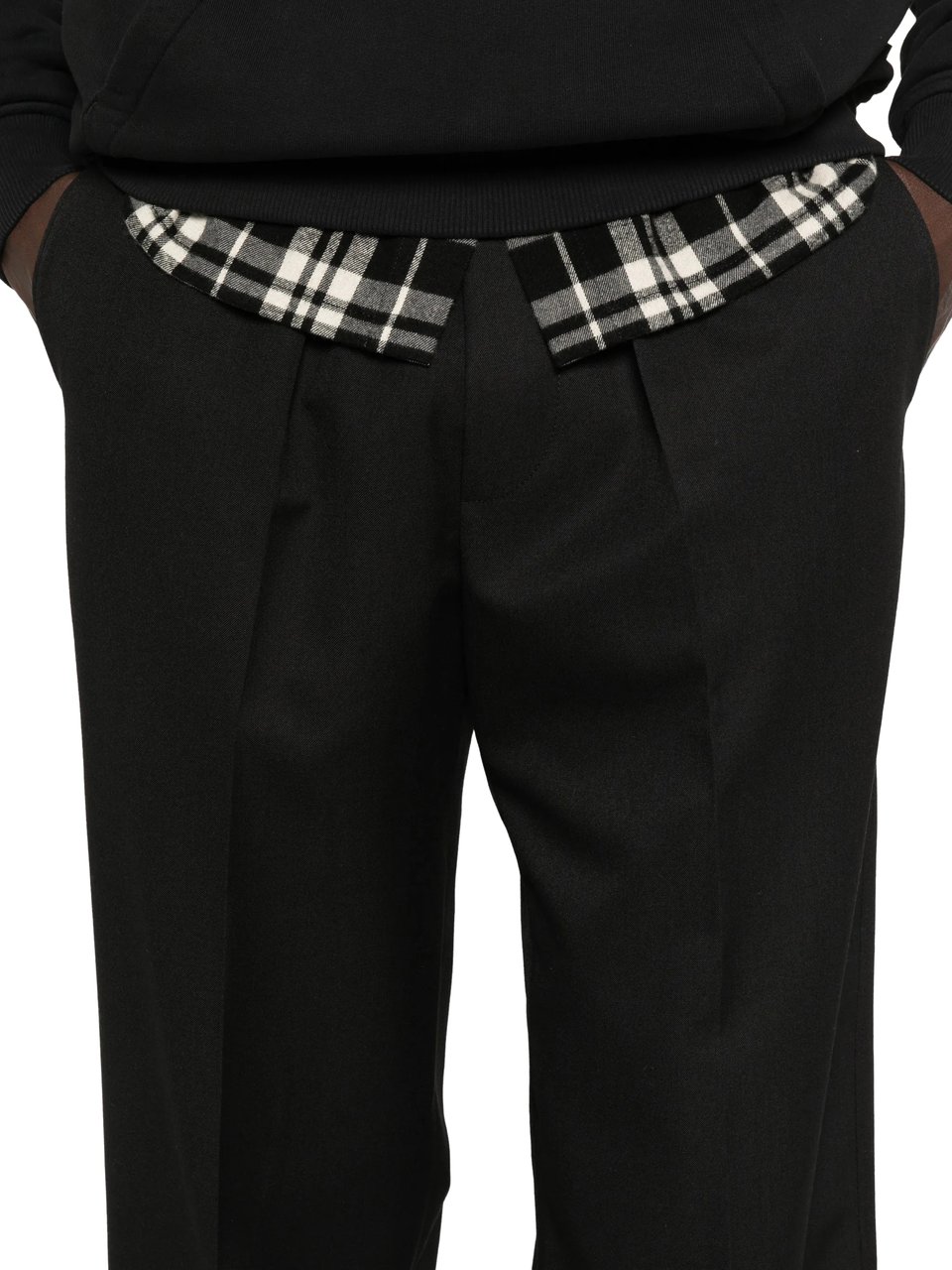 Drôle de Monsieur Trousers Black Zwart