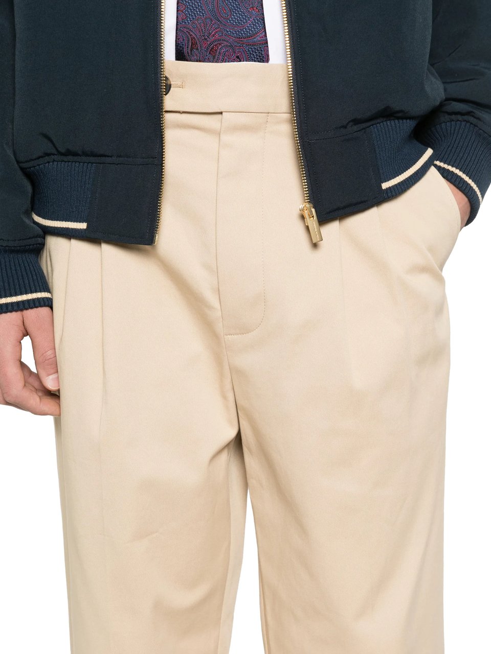 Drôle de Monsieur Trousers Beige Beige