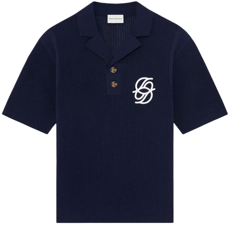 Drôle de Monsieur T-Shirts And Polos Blue Blauw