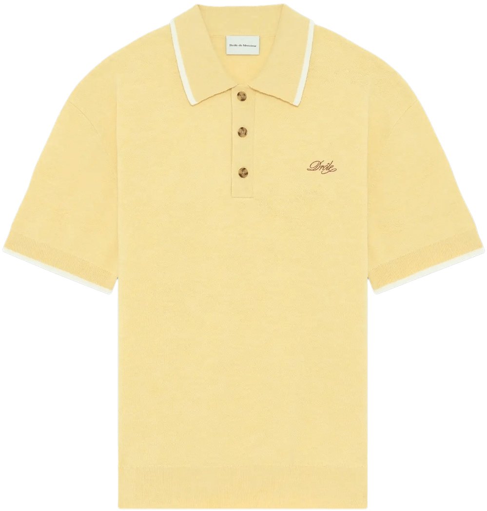 Drôle de Monsieur Cardigan Drôle Geel