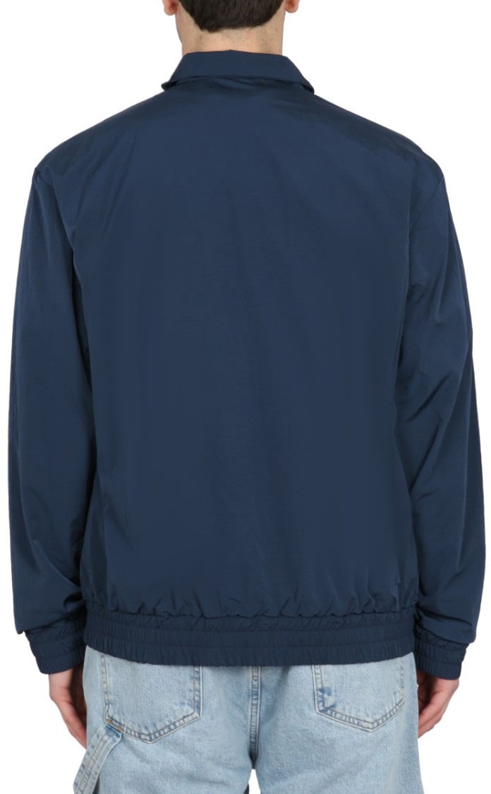 Drôle de Monsieur High Neck Casual Jacket Blauw