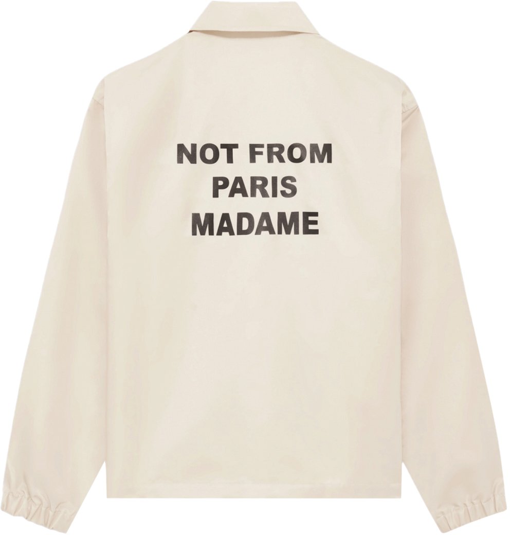 Drôle de Monsieur La Veste Slogan Wit