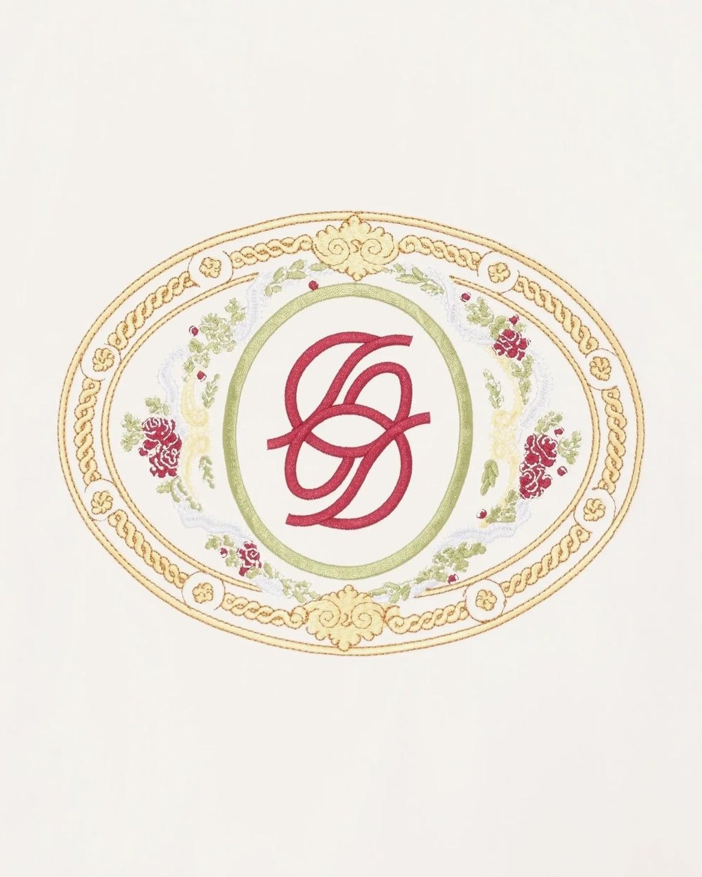 Drôle de Monsieur Heren Blouson Brodé Coton Wit