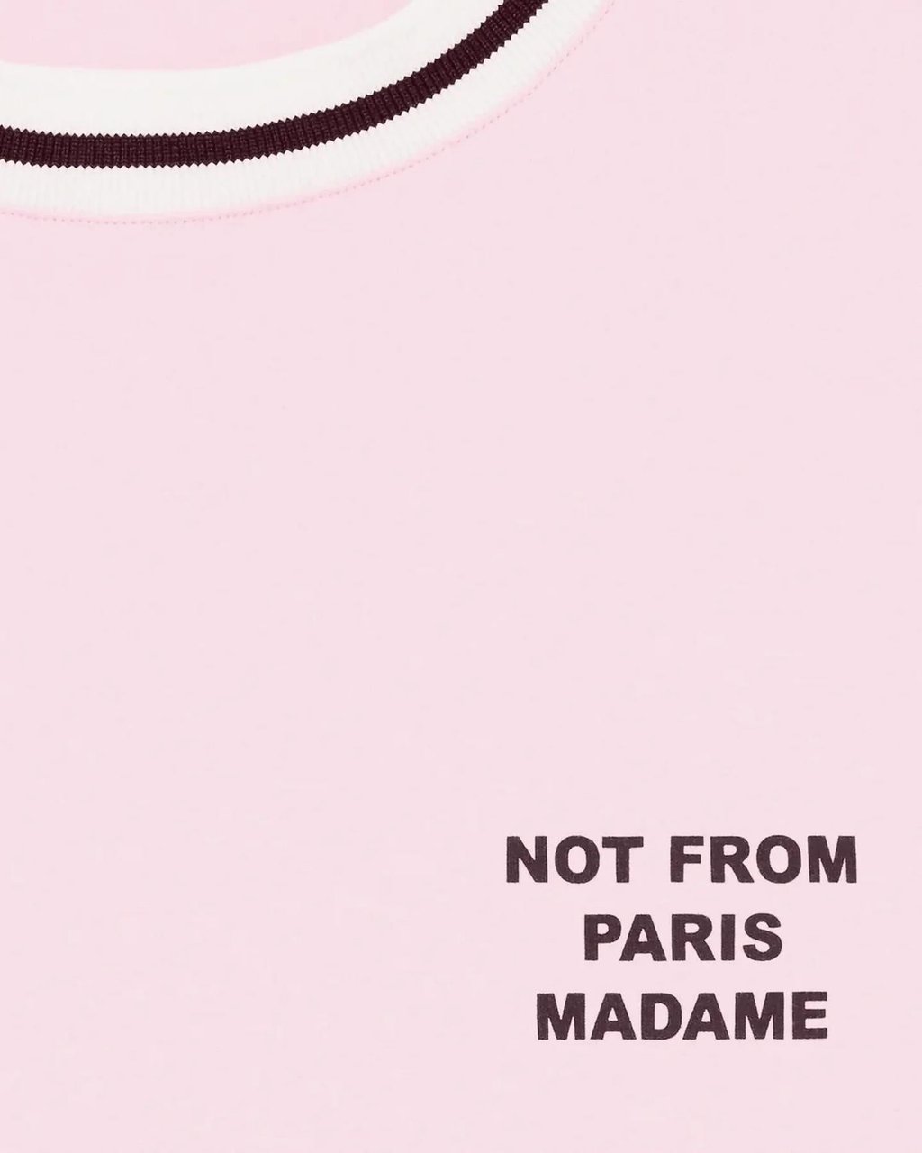 Drôle de Monsieur Heren T-Shirt Slogan Sport Roze