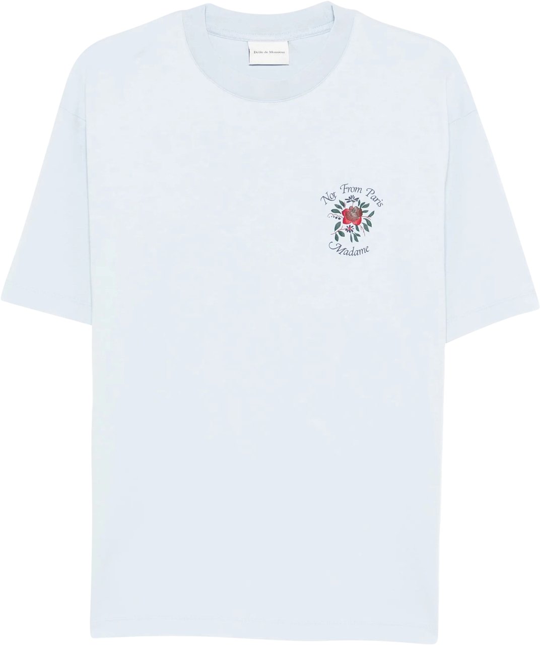 Drôle de Monsieur T-Shirts And Polos Blue Blauw