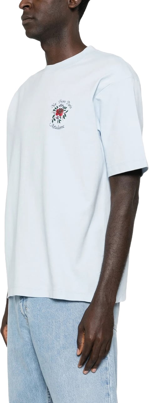 Drôle de Monsieur T-Shirts And Polos Blue Blauw